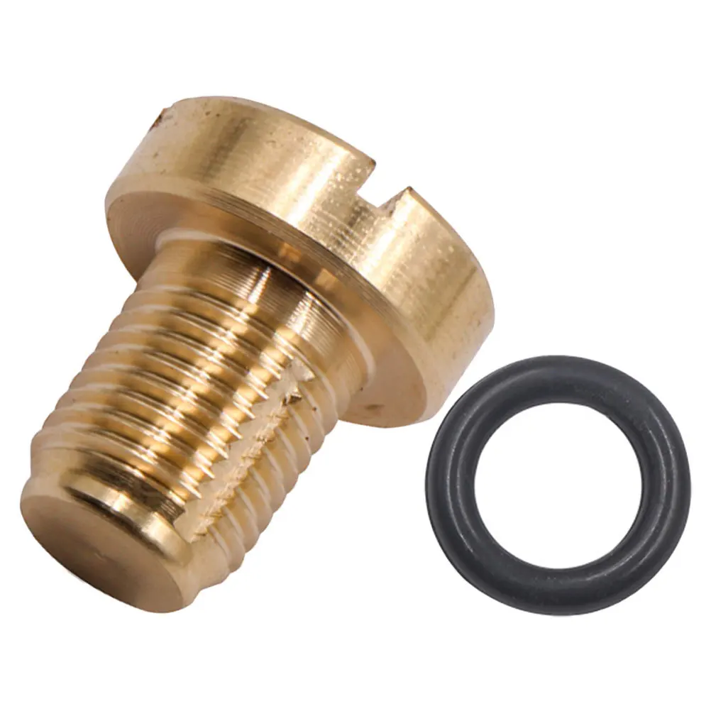 

Coolant Tank Bleeder Screw Radiator Vent Valve Replacement Sturdy Copper Plastic Design for E36 Efficient Air Bleeding Solution