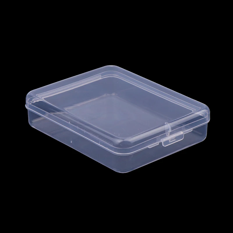 Transparent Ins Photocard Holder Plastic Storage Box Flip Storage Box Classification Small Card Organizer Storage Case