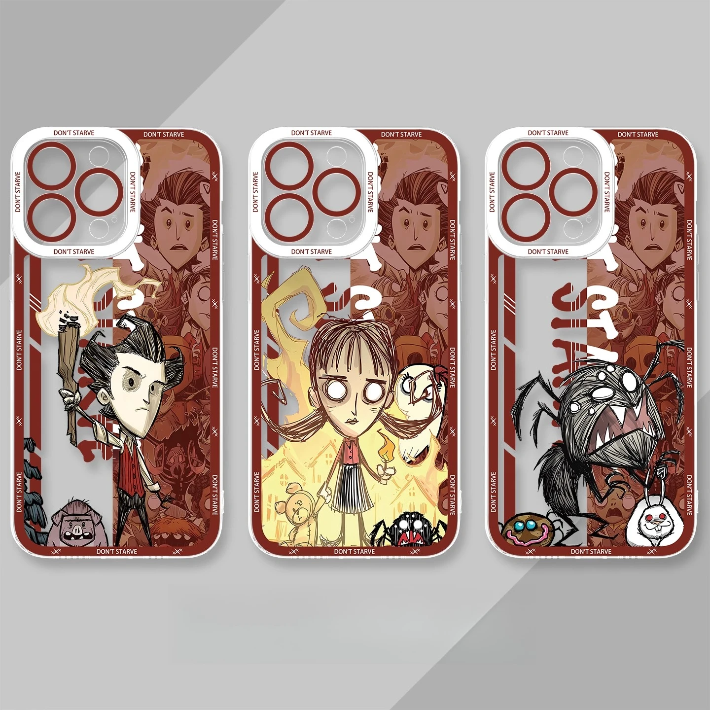 Funda de teléfono Don't Starve para Iphone 17 Promax 16 15 14 13 12 11 Pro Max Plus Mini Wilson Weber Willow Wendy