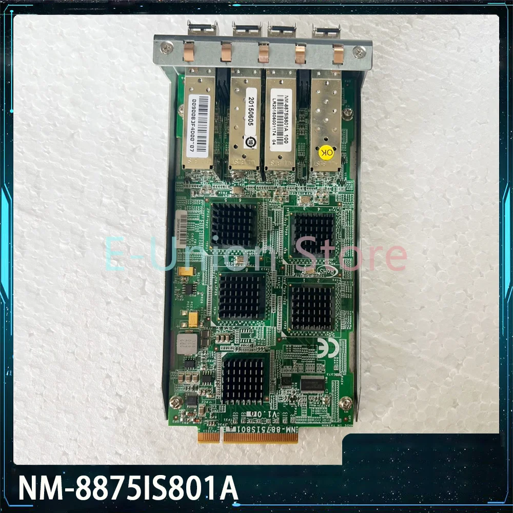 

NM-8875IS801A 8-Port Intel Network Card Gigabit Optical Port Card