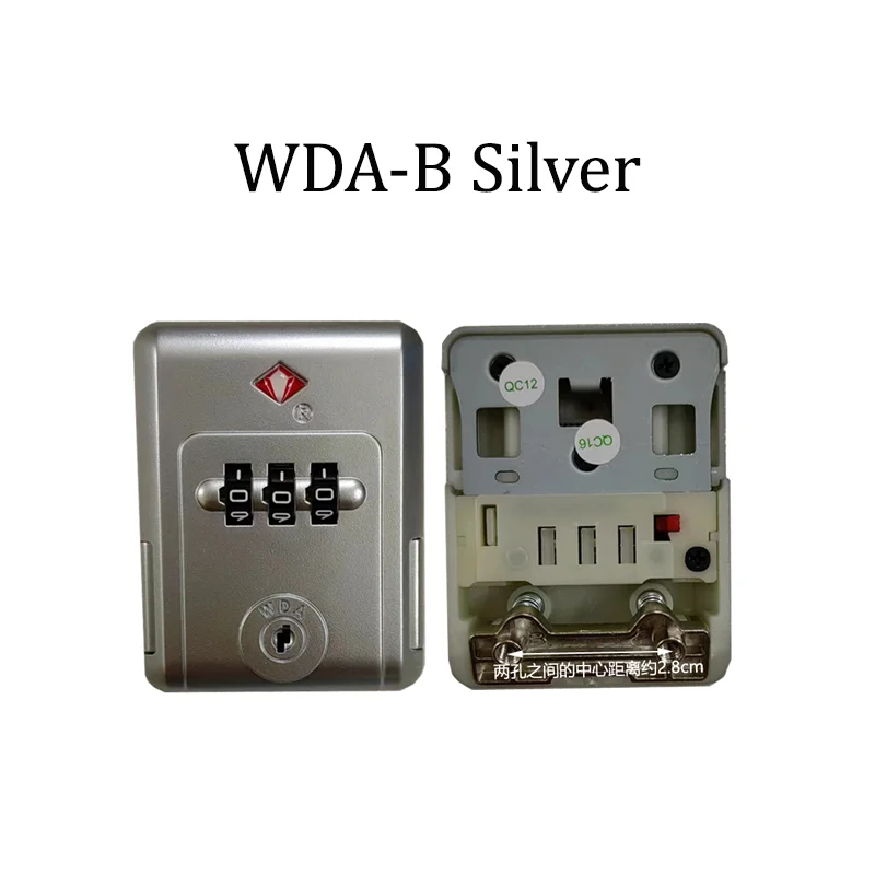 Suitable For WDA-B Original Baggage Customs Lock Luggage Accessories Combination Lock Simple Portability Anti-theft Security