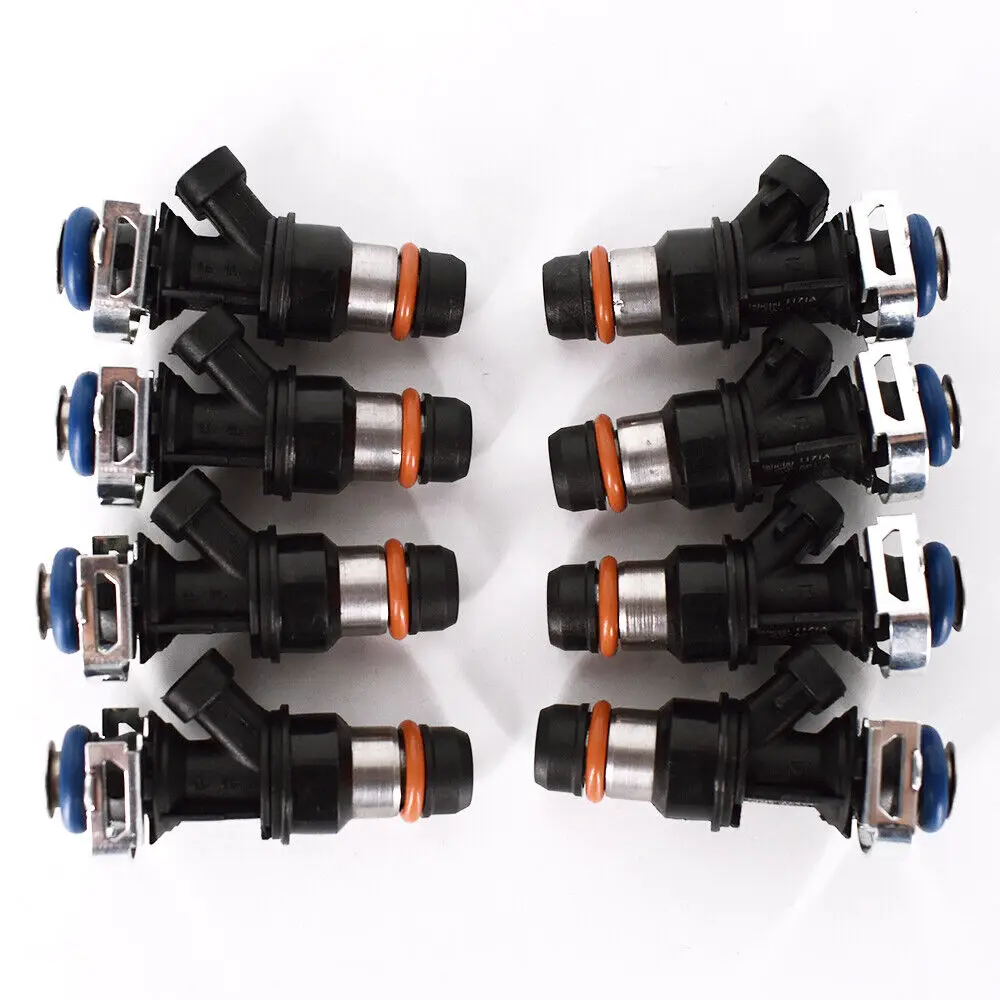 

8PCS 25317628 Upgrade Fuel Injectors For 99-07 Chevy Silverado GMC 4.8/5.3/6.0L