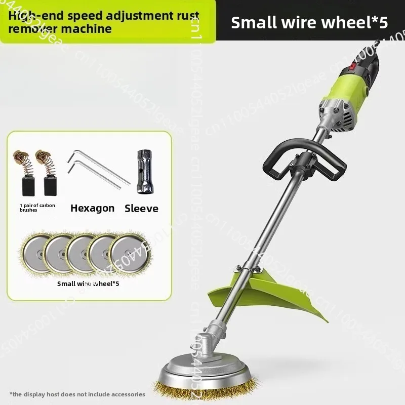 Electric Rust Remover Machine Cement Small Hand-held Ground Marble Flat Grinding and Polishing Machine Grinder