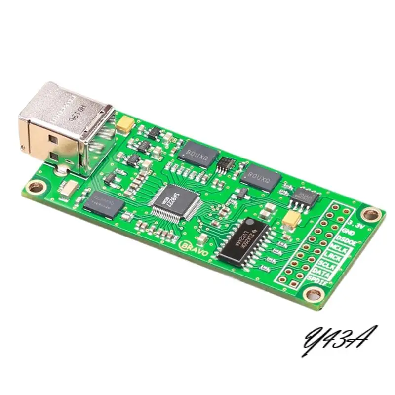 

Y43A-SA9227 Цифровой интерфейс USB-I2S, совместимый с итальянской коаксиальной звуковой картой Amanero XMOS DAC