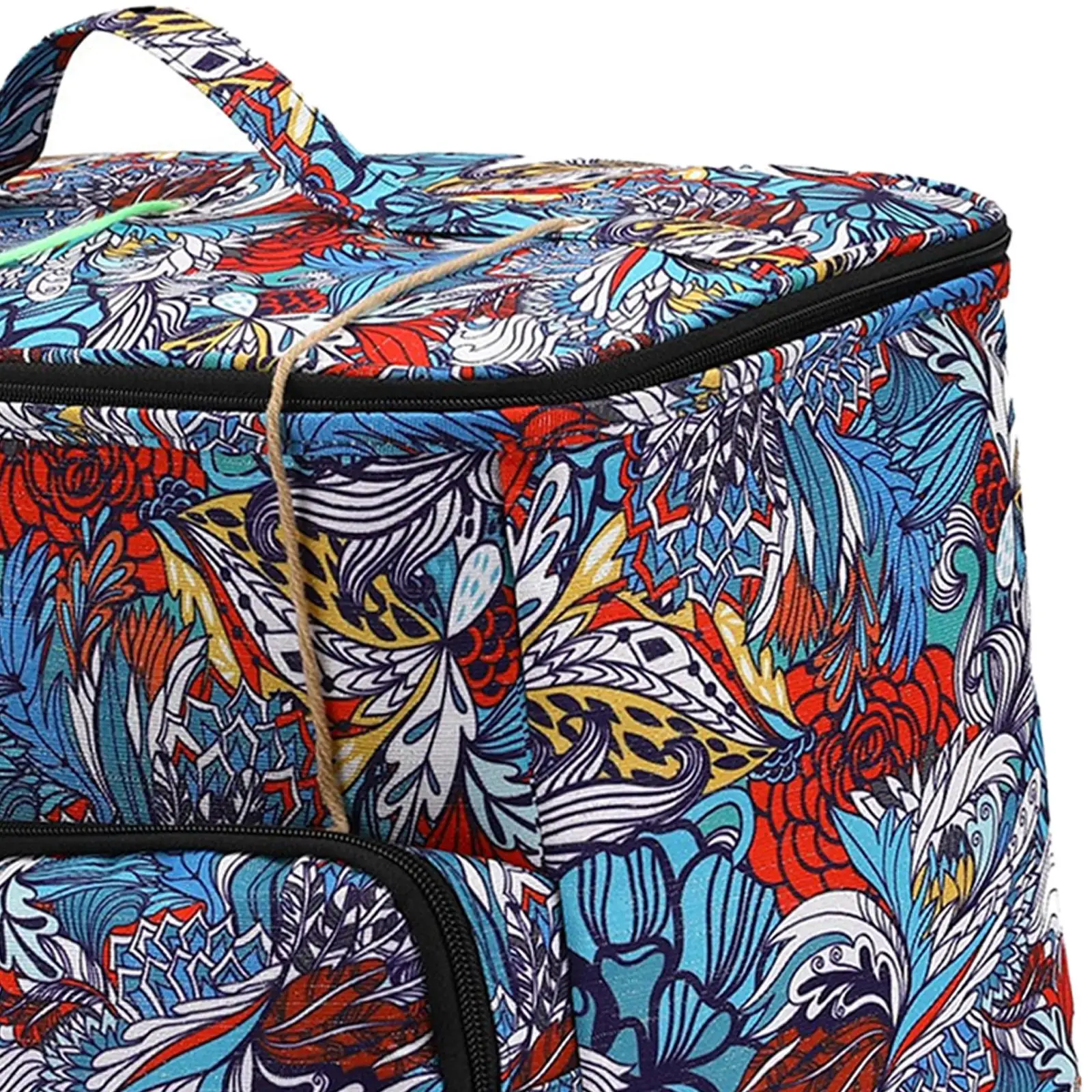 Sac fourre-tout polyvalent pour crochets, rangement de fil, poudres de stockage, couture, léger, créatif