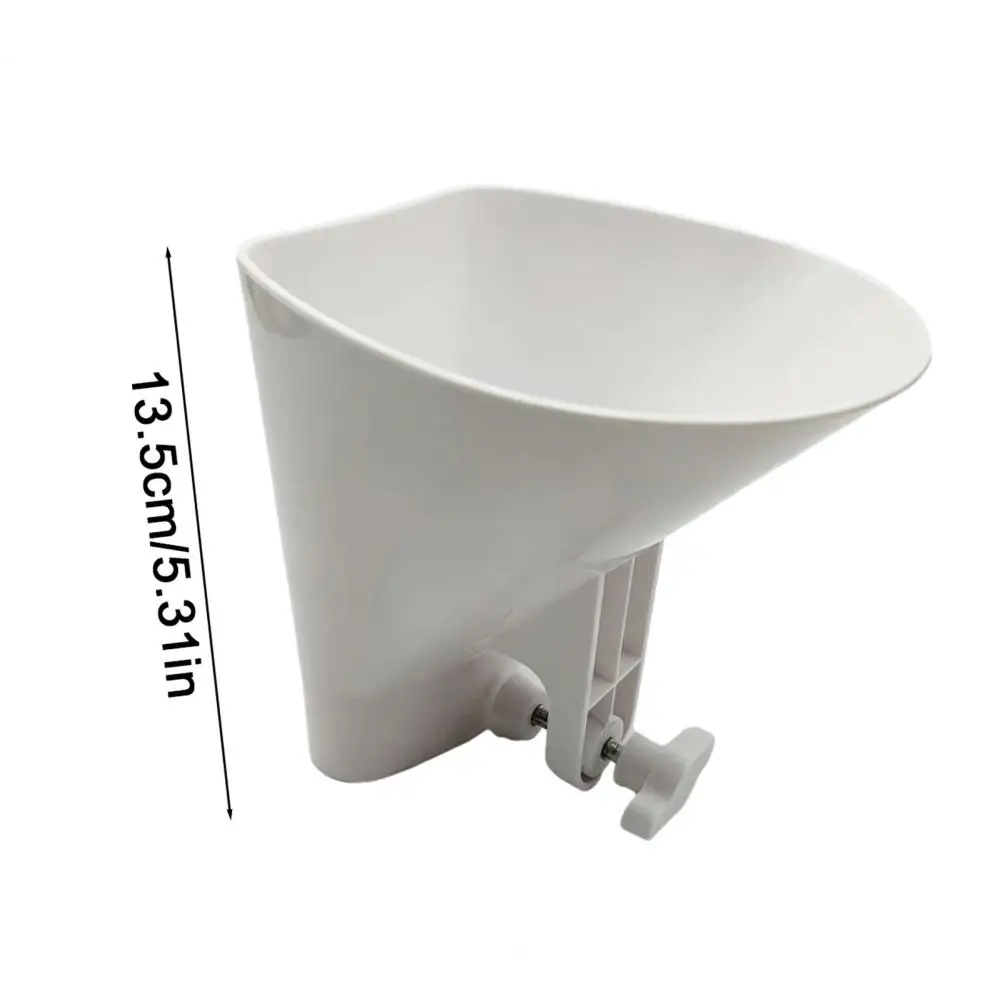 Adjustable Flour Funnel for Stand Mixer Bowls Wide-Mouth Pouring Attachment for KitchenAid & Most 3.5-7Qt Bowls Mess-Free Ingred