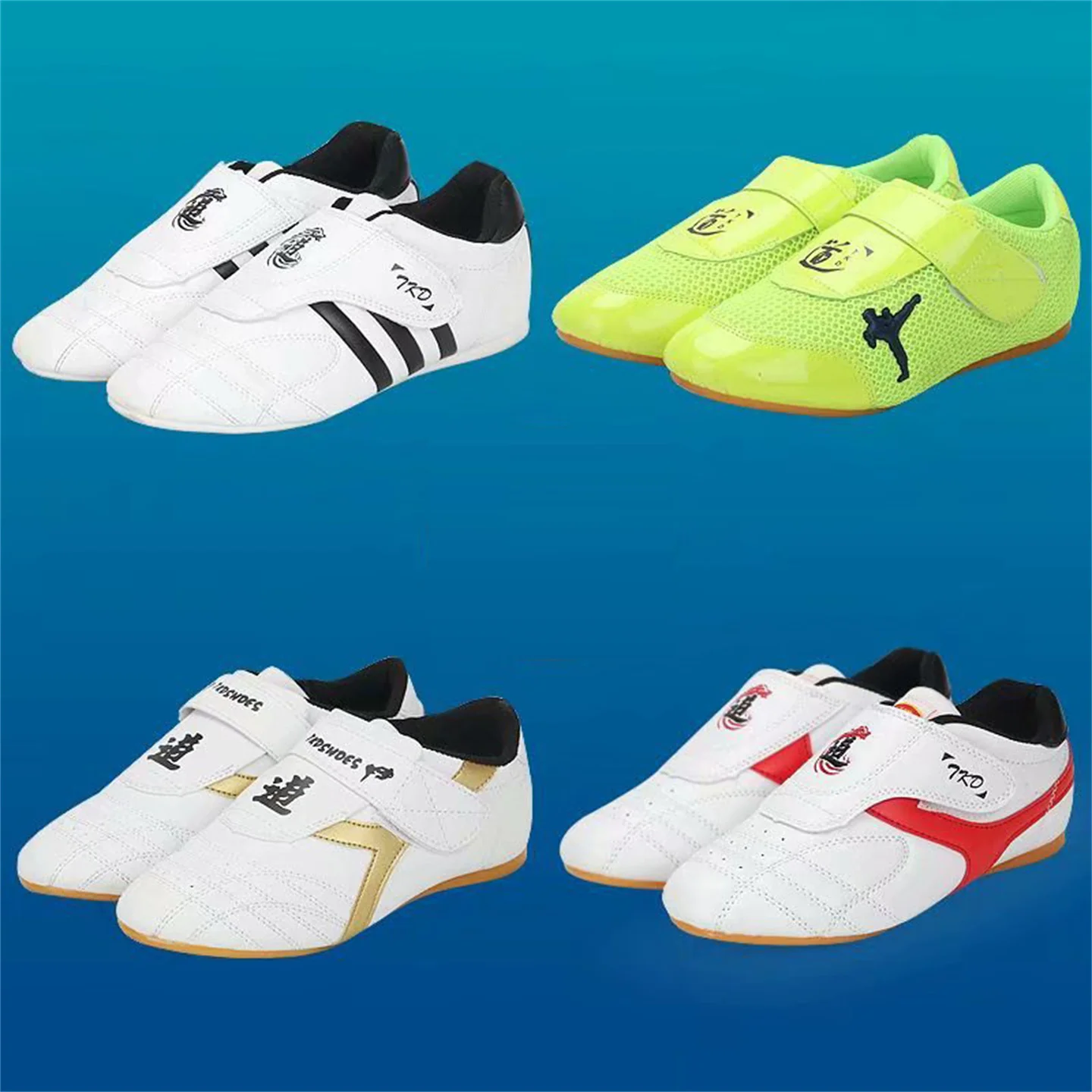 Children\'s And Boys\' Girls\' Spring Summer Autumn And Winter Rubber Soles Training And Performance Shoes Taekwondo Shoes