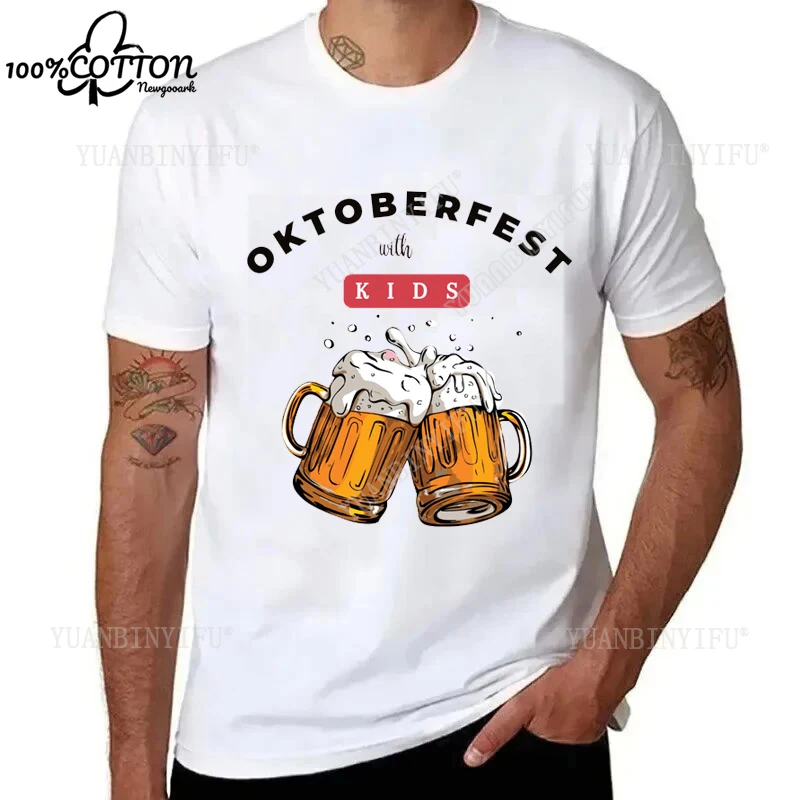 

Свободная дышащая классическая хлопковая футболка унисекс с принтом «Happy Friday Beer» с круглым вырезом и короткими рукавами Harajuku