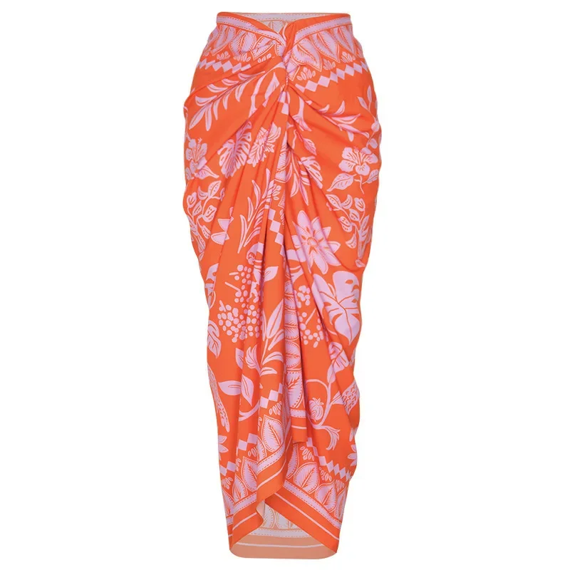 2025 Flower Hollowen Swimwear With Cover Up Luxury Woman Swimsuit Off Shoulder Bathingsuit Push Up Bikini Summer Suits Beachwear