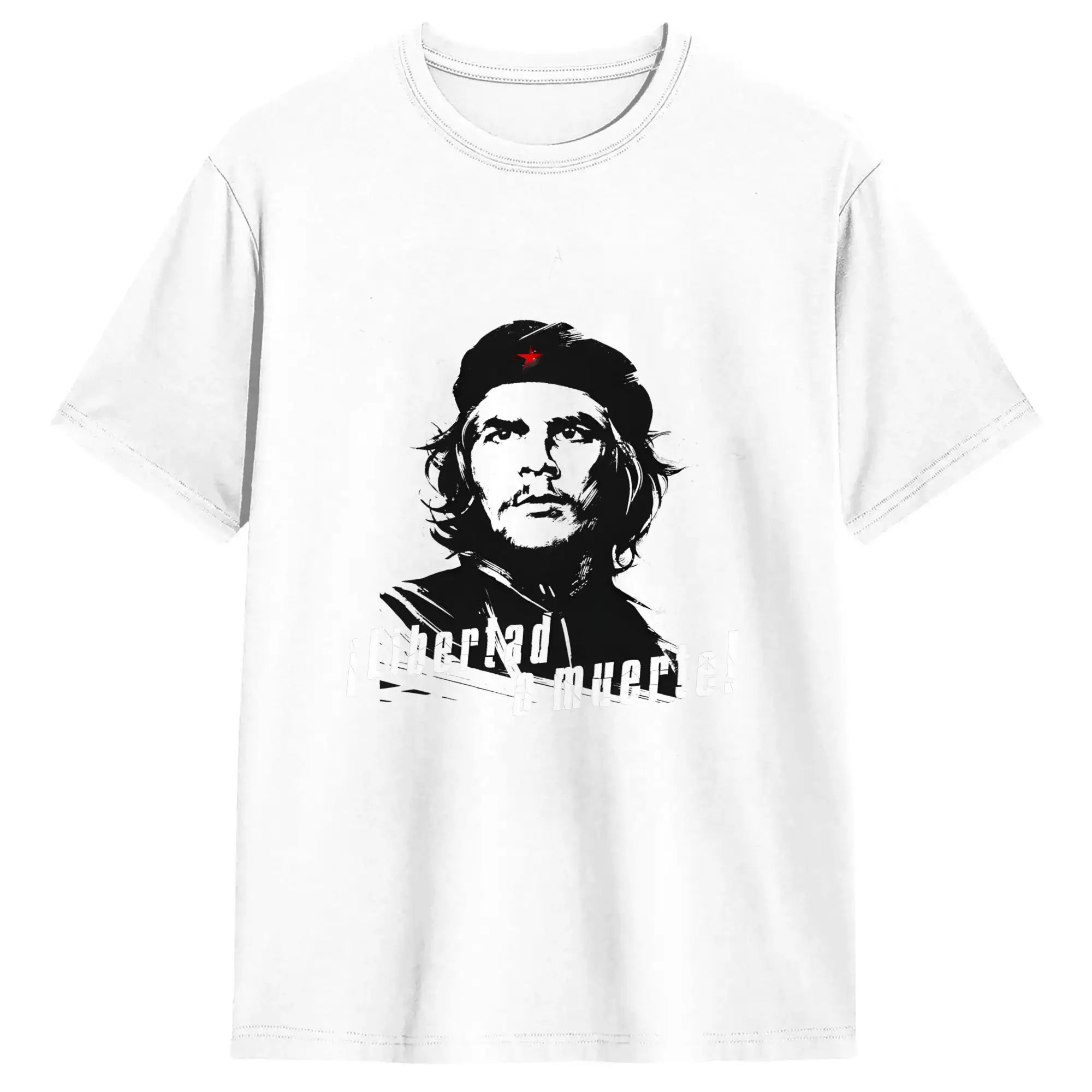 Che Guevara  T-Shirt  Fashion T-Shirts Short Sleeve Streetwear Tshirt Summer Pure Cotton 4XL 5XL 6XL Clothes