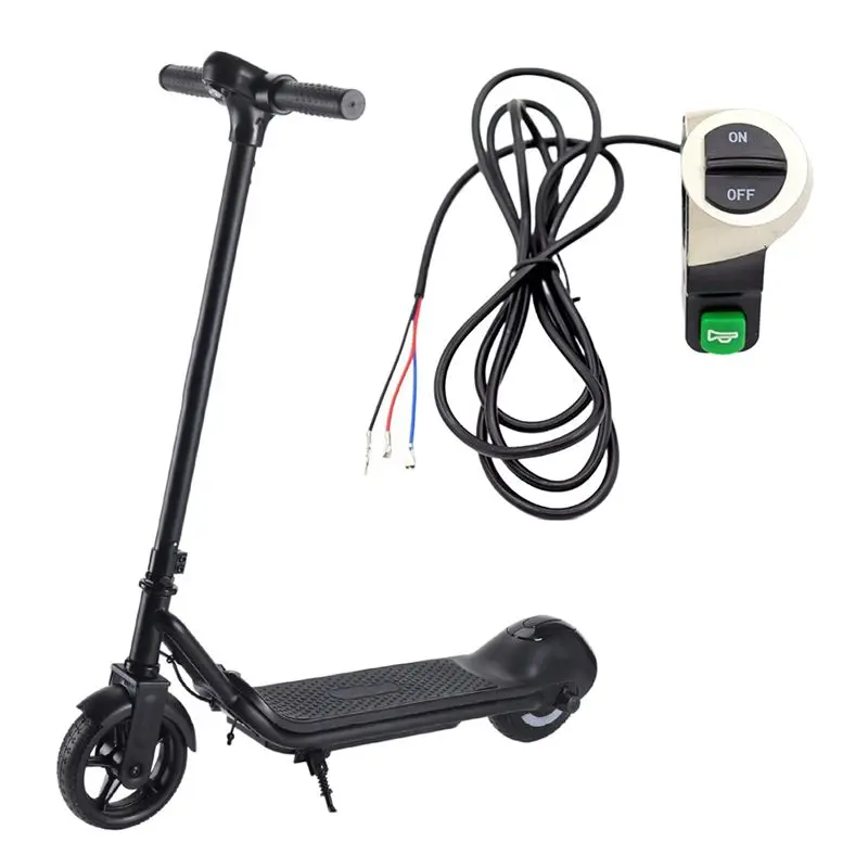 NEW HOT In Stock-Multifunctional E-Bike Thumb Throttle 12V- 72V Electric Scooter Finger Control Switch - view 3