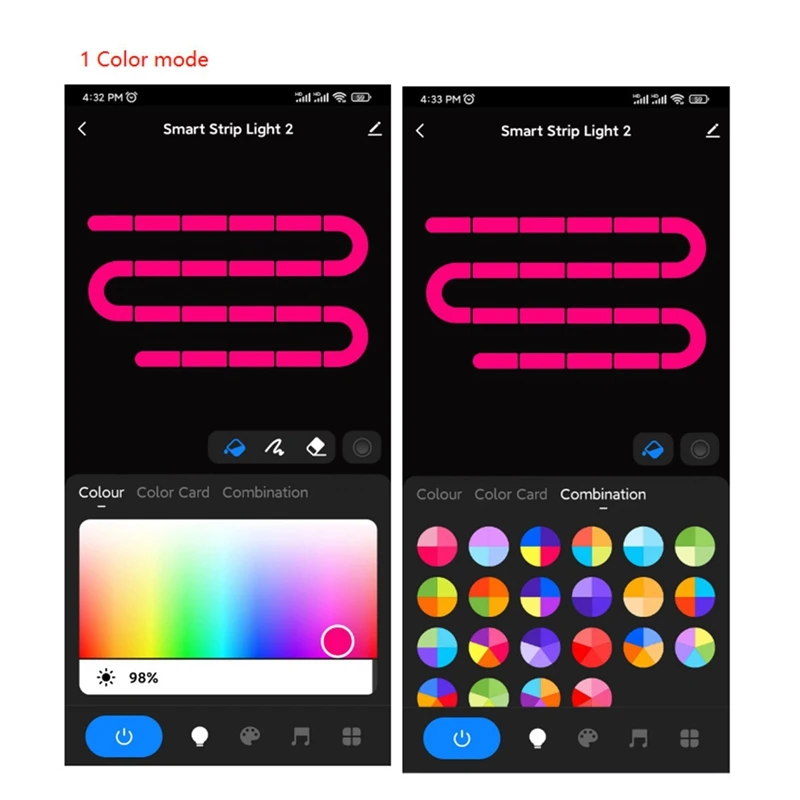 ABJY-Tuya Wifi SPI LED コントローラー Alexa Google ホーム IR44 キーリモート WS2811 WS2812 FCOB RGB IC アドレス指定可能なストリップライト
