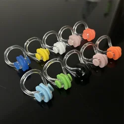 Silicone Reusable Soft Swimming Nose Clip Comfortable Diving Surfing Nose Plugs for Adults Children Pool Supplies Accessories