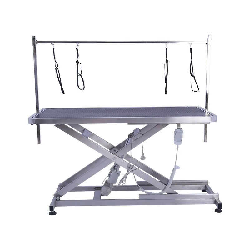 Electric Grooming Table, Battery Powered for Outdoor Pets