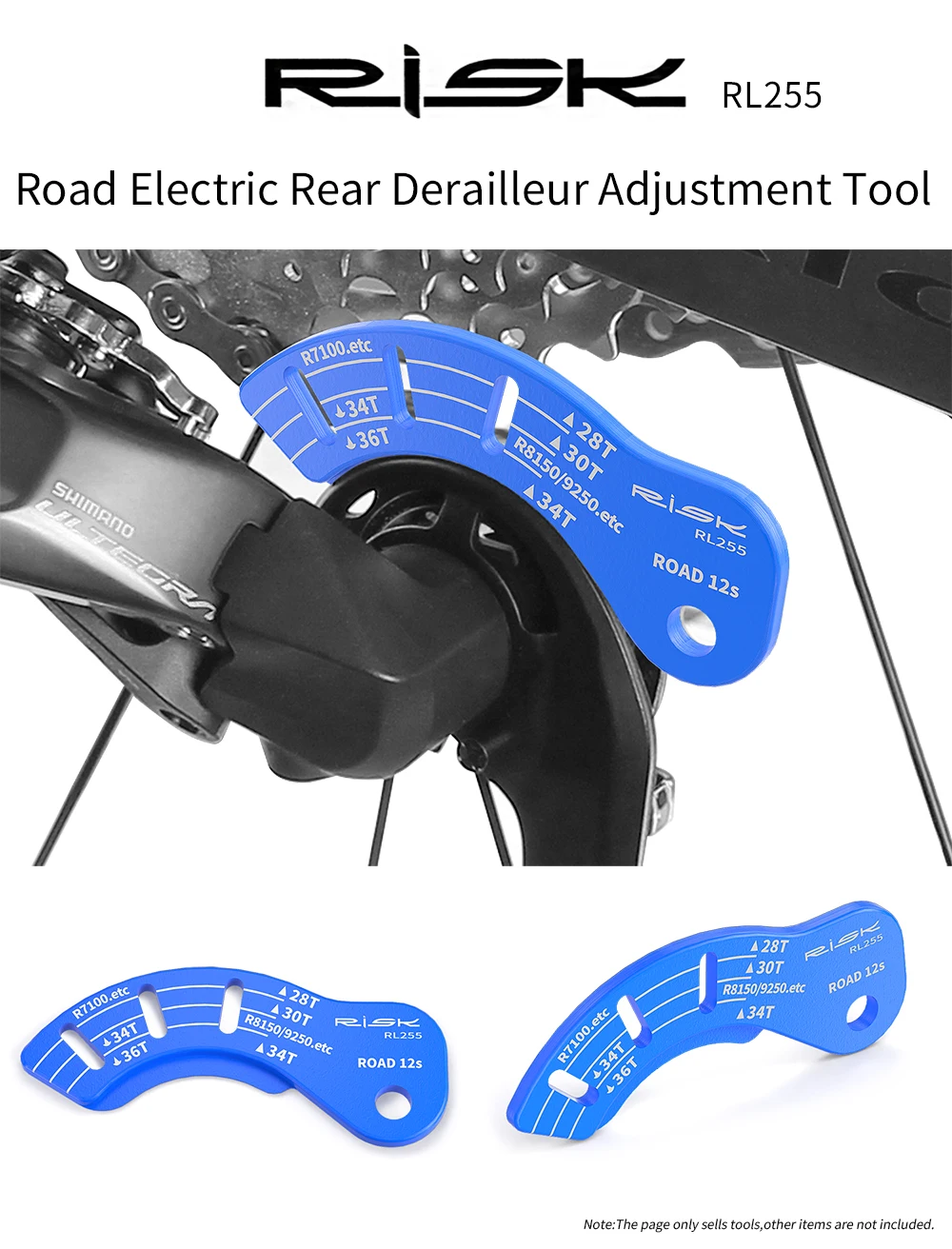 1pcs 12 Speed Guide Wheel Rear Derailleur GG Adjustment Gauge Tool