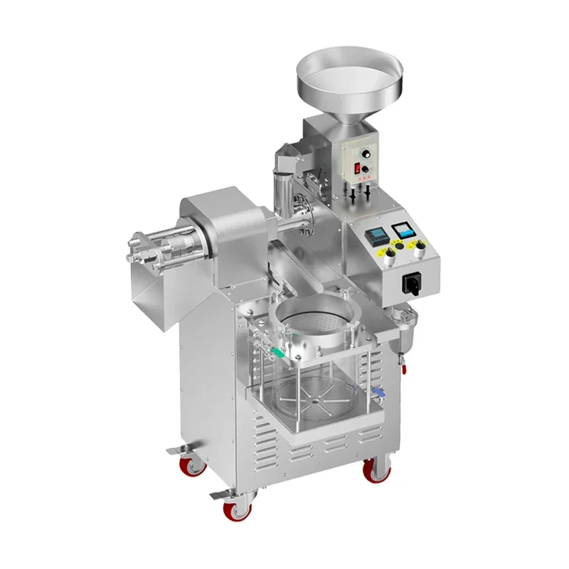 GOOPIKK Electric Oil Press Machine 3650 W Stainless Steel Oil Extractor Machine Adjustable Temperature Hot Press Oil Expeller