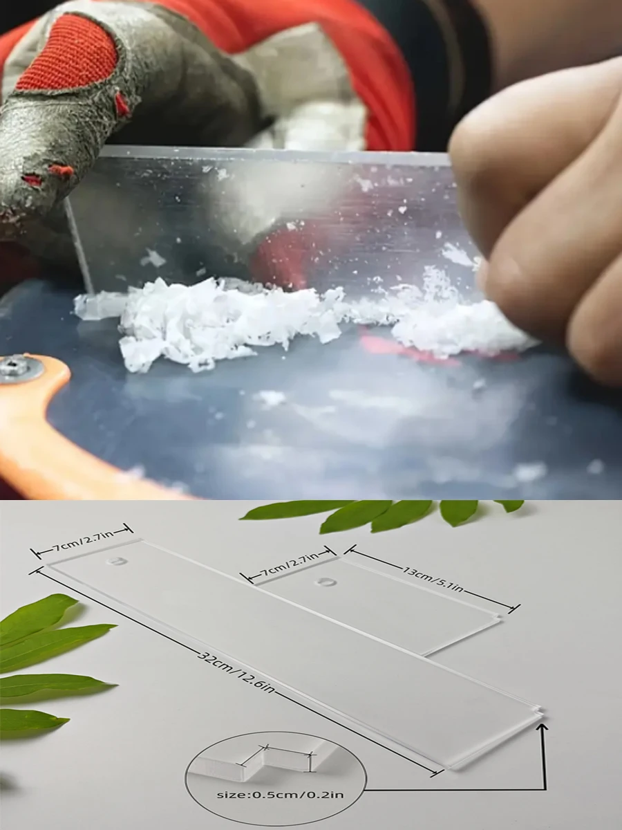 Strumenti per la rimozione della ceretta a doppia tavola Strumenti per lo sci, Raschietto per cera per snowboard Tergicristallo per manutenzione snowboard, Raschietto per cera per snowboard