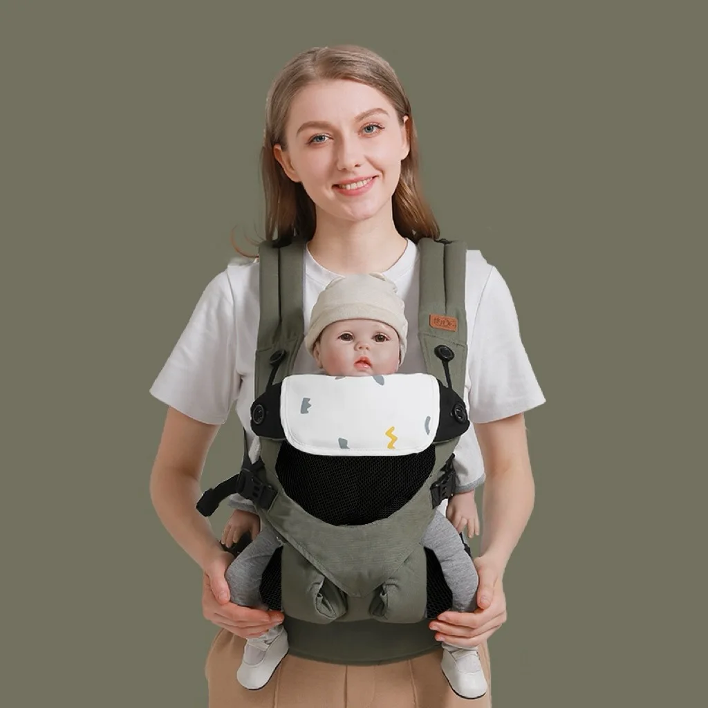 portabebes-con-asiento-para-la-cadera-y-cinturon-de-seguridad-portatil-transpirable-y-con-babero-para-la-denticion-ideal-para-llevar-al-bebe-sin-necesidad-de-usar-las-manos