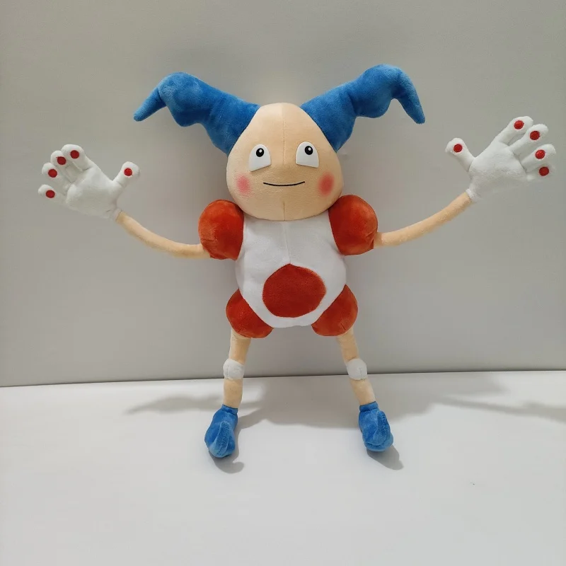 

Original Pokemon Mr. Mime Poseable Wct Plush Toy Dolls 35cm Cute Kid Birthday Gift