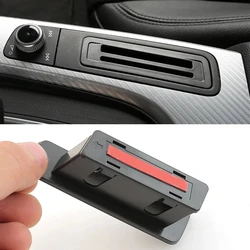 Console Gear Shift Insert Card Case Slot Storage Box Decoration Trim For Audi A4 A5 B9 2016-2018 LHD Interior Car Accessories