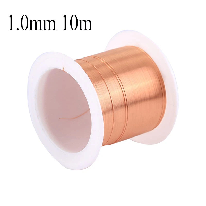 Spulen-Kupferdraht, 0,1 mm, 0,2 mm, 0,3 mm, 0,4 mm, 0,5 mm, 0,6 mm, 0,7 mm, 0,8 mm, 1,20 mm, Kabel, Kupferdraht, Magnetdraht, emaillierter Kupfer-Wickeldraht