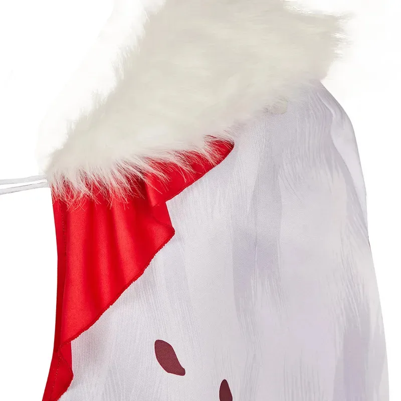 Fantasia Lala Barina Cosplay One-Shoulder Cape Game Hunter Of Monster Wilds Disfraz Costume Women Halloween Carnival Party Cloth