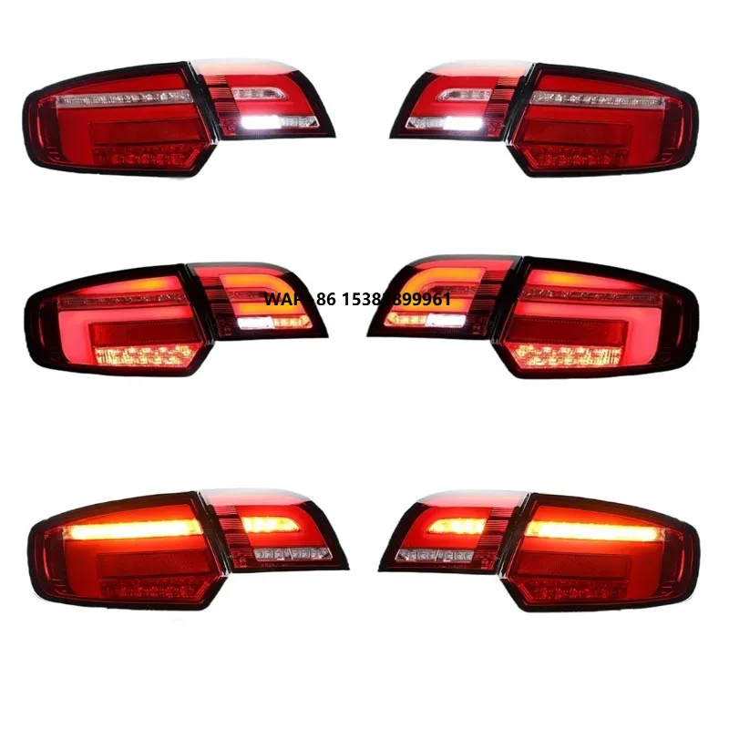 

Автомобильный задний фонарь, совместимый с A3 2003-2012, обновленный тормозной задний динамический указатель поворота, задний фонарь