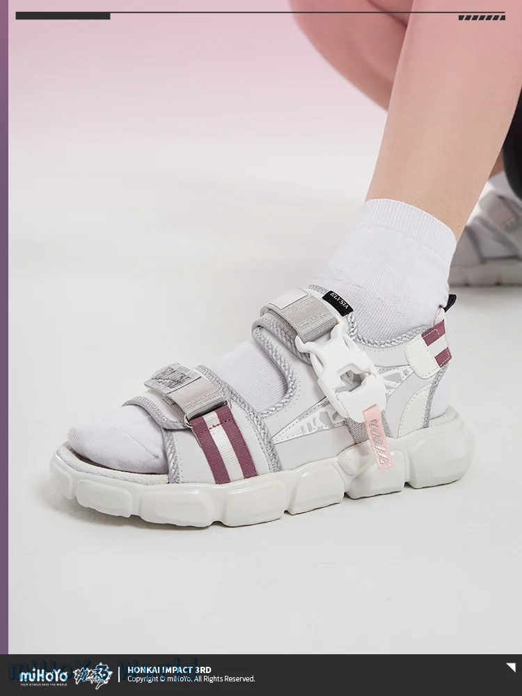 

Official Genuine Elysia Because Of You Story Themed Clothing Honkai Impact 3 Elysia Shoes Doujin Elysia Summer Sandal Gifts