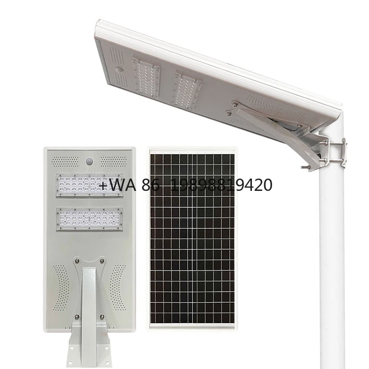 

100 Watt Solar Led Flood Lights Outdoor Street Lamp With Hidden