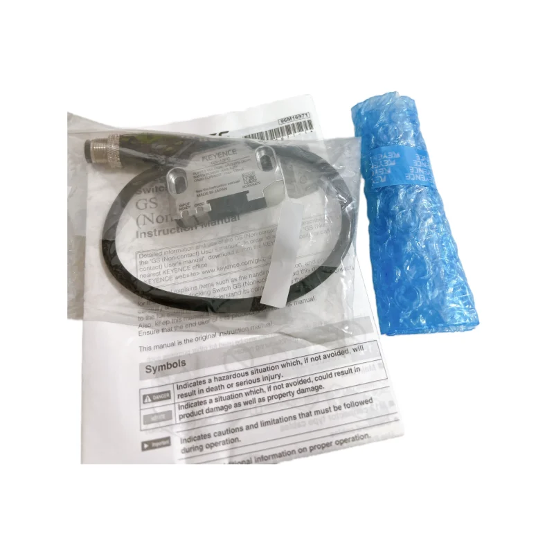 KEYENCE GS-10PC GS-11PC GS-11P10 Safety Door SwitchSafety Door Switch M12 Connector Type Used for Safety Interlocking in Stock