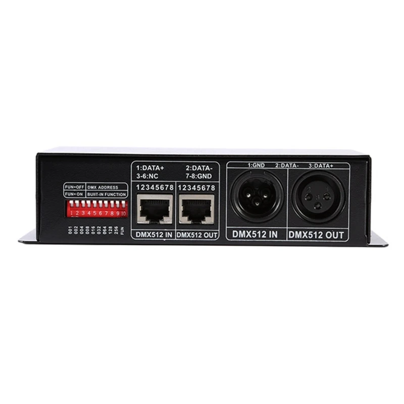 

LJL-5X 3CH DC12-24V RGBW DMX 512 Decoder LED Controller RGB LED DMX512 Decoder, DMX512-3CH