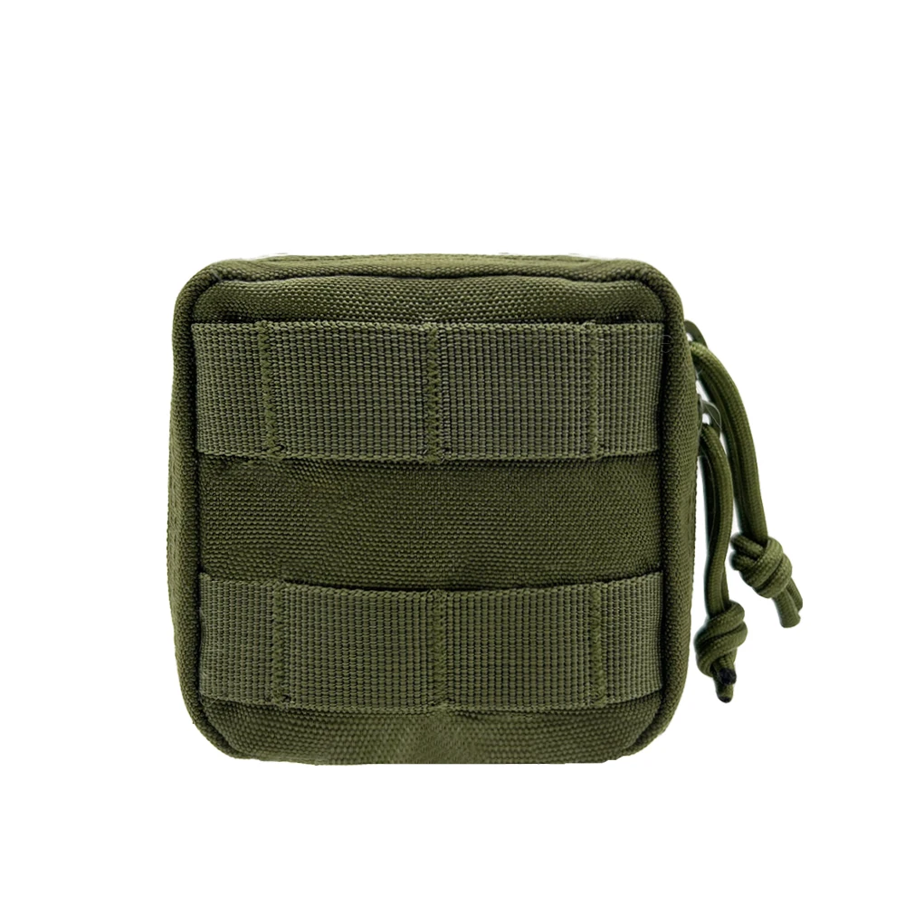 Kleine taktische Tasche Micro Utility MOLLE Tasche abnehmbare klare ID Tasche Mini Messer Kompass Taschenlampe Karte Aufbewahrungstasche Gürtel