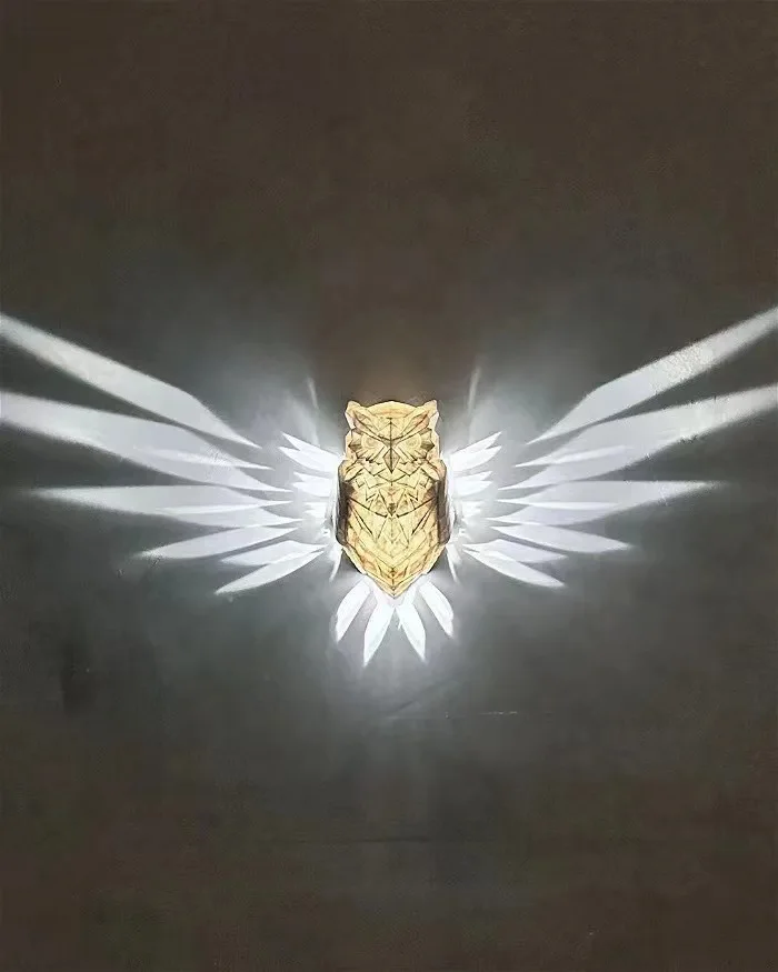 Lampada da parete 3D calda Animale LED Sonno Luce notturna Illuminazione da parete Luce Art Decor