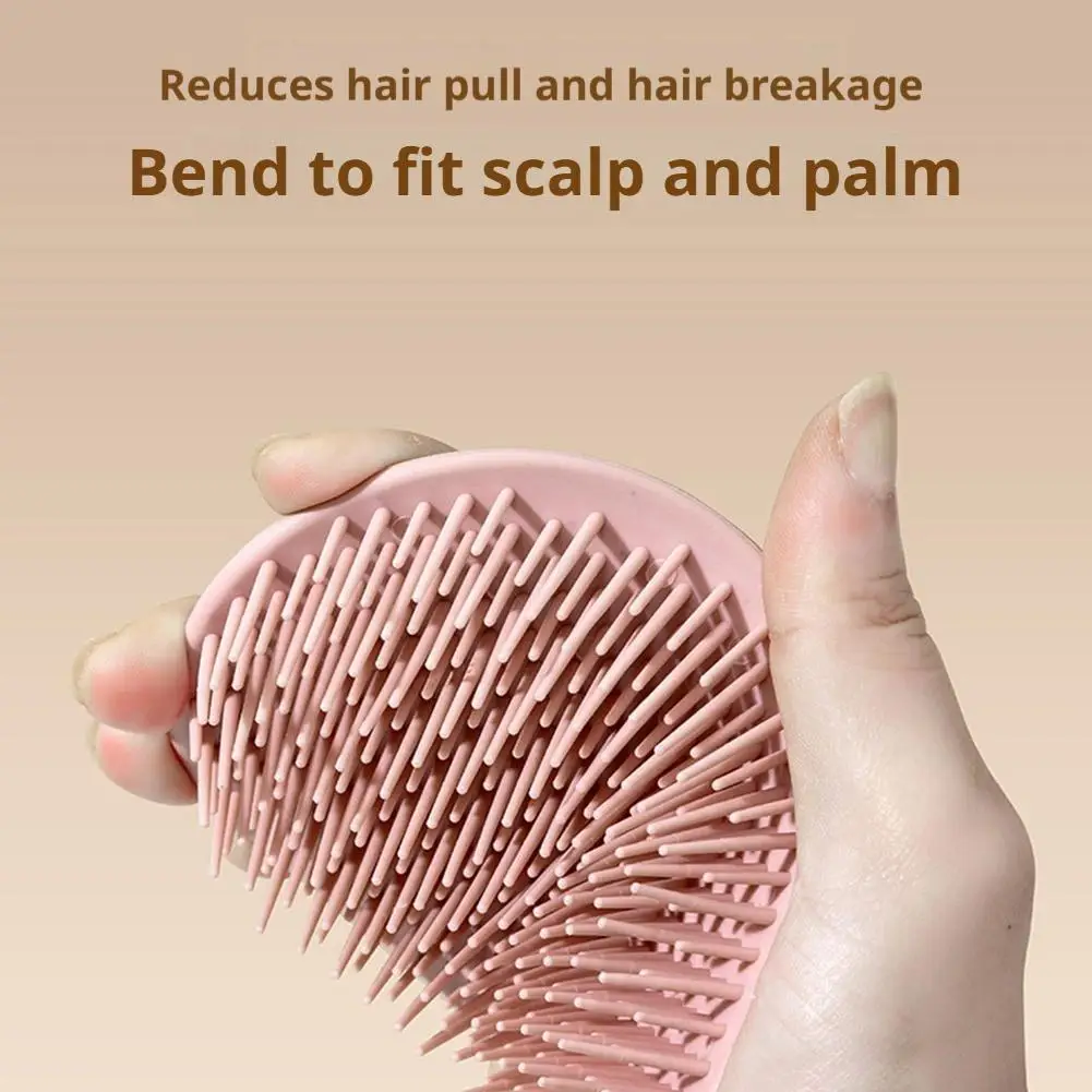 

Форма листа, массажная щетка для мытья волос, противозудная расческа для кожи головы, меридианный массажер, скребок для тела из ТПУ, щетка для ванны