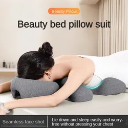 Memory Foal Salon Massage Pillow Universal Face Cradle for Massage SPA Beauty Salon Pad Relax U Shape Face Pillow