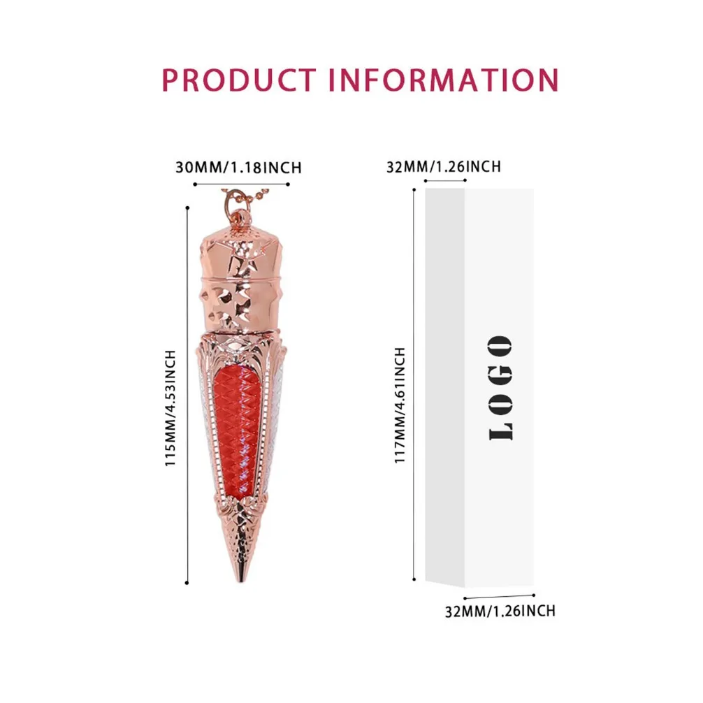 24 لون ماتي أحمر الشفاه العلامة الخاصة شعار مخصص نباتي لطخة برهان طويلة الأمد ملمع الشفاه ماكياج بالجملة #6