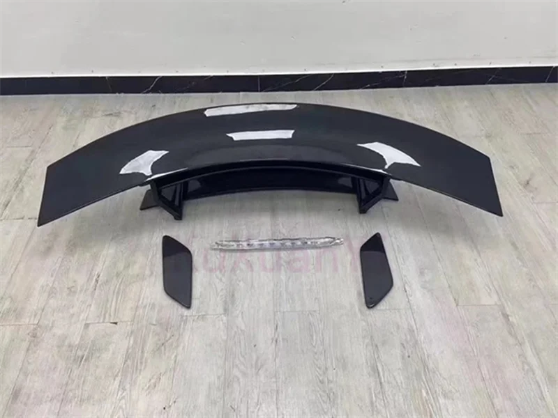 BS Style Carbon Fiber Rear Spoiler Wing for M-e-rc-ed-e-s Be-n.z Amg GT GTS GTR Rear Tail Body Kit Retrofit Accessories