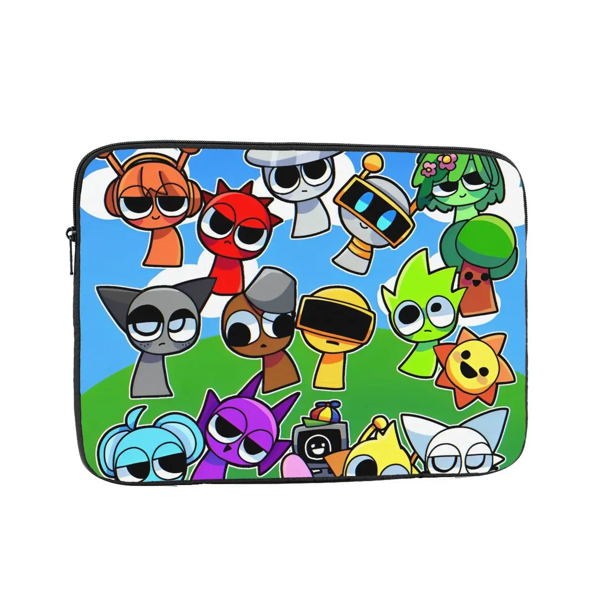

Sprunkis Characters Game Laptop Liner Sleeve 10 12 13 15 17 Inch Notebook Sleeve Cover Bag Shockproof Case Bag