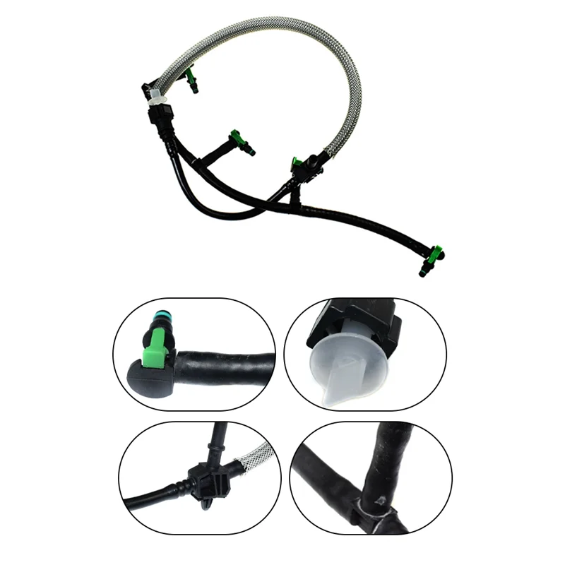 

BK2Q9K022AF 9801197080 Fuel Return Line Hose Injector Hose For Ford Transit Mk6 Mk7 Minibus 1761934 Car Supplies Replacement-N25