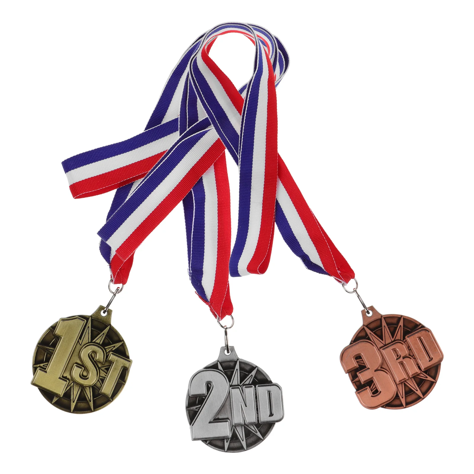 

3pcs Hanging Winner Medals Decorative Medal Sports Game Hanging Medals