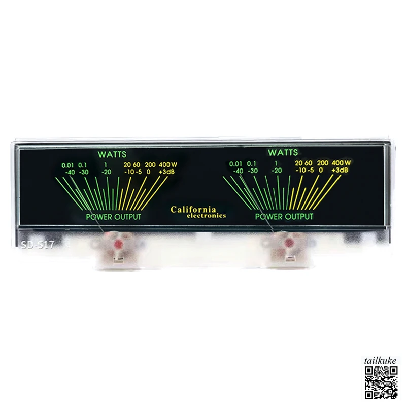 Taiwan Produced High-precision VU Level Meter Amplifier Audio Meter DB Sound Pressure Audio Power Meter