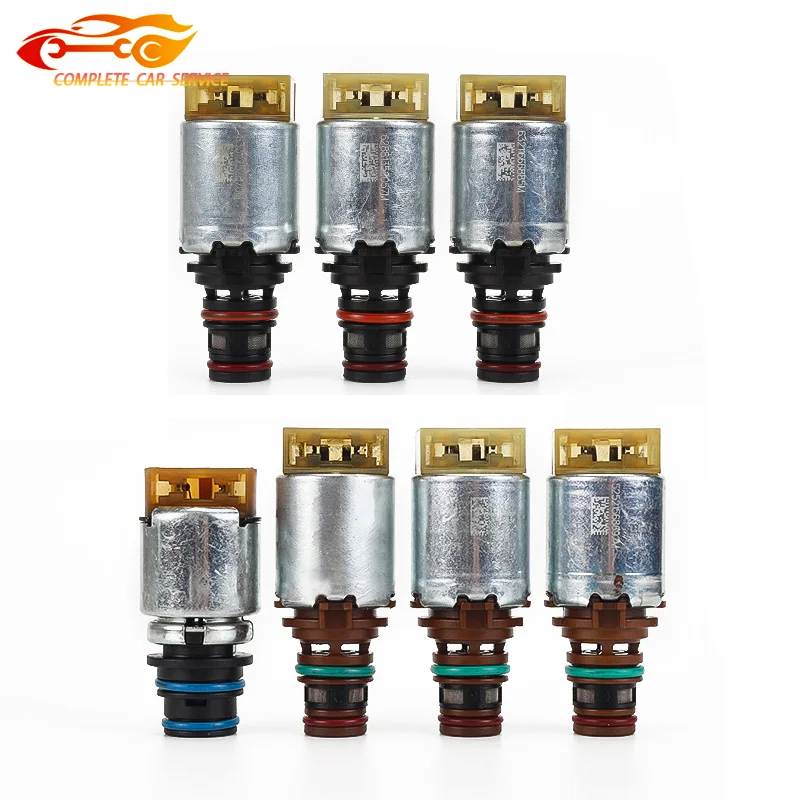 

6R80 7PCS Transmission Valve Body Solenoids Kit Fit for Ford Explorer Ranger Mustang Territory Transit Everest F-150 2011-2017