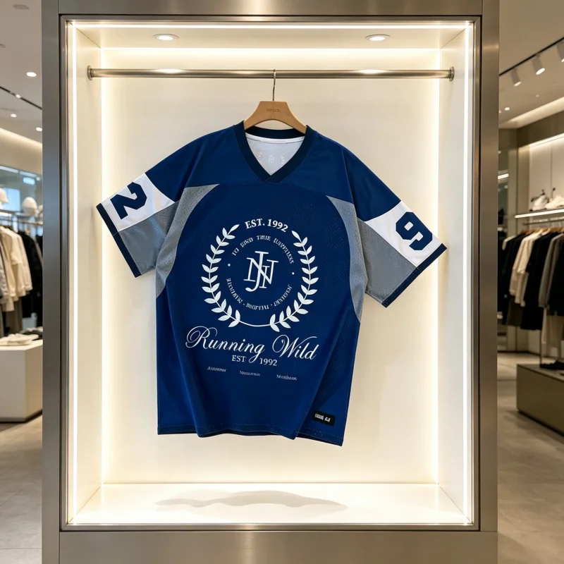 Bandai New Summer Y2K Fashion Casual Running Traditional Fans Style Breathable Quick Drying Sports 3D Print Parent-child Tee