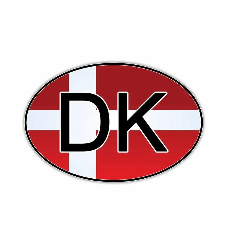 

Classic Design Car Sticker Denmark Country Flag Accessories Car Styling Decal Vinyl Cover Scratches Waterproof Car Accessories