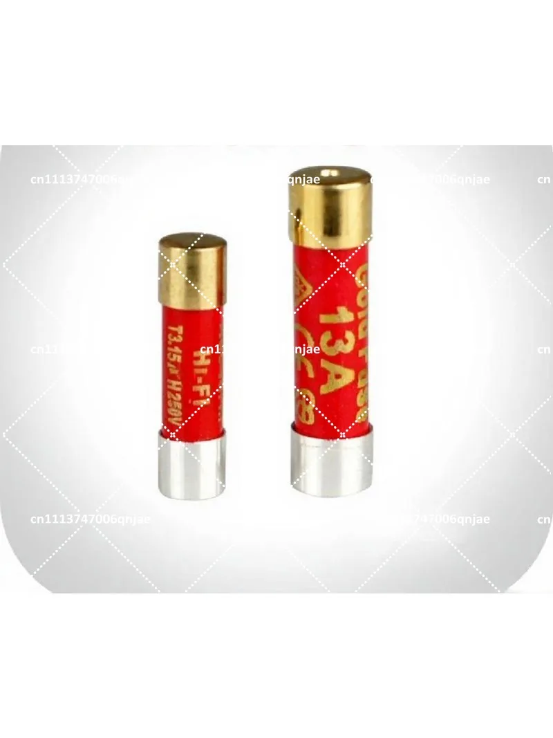5x20mm HiFi Single Crystal Silver Nano Fuse Audio Power Amplifier Socket Slow Blow Tube