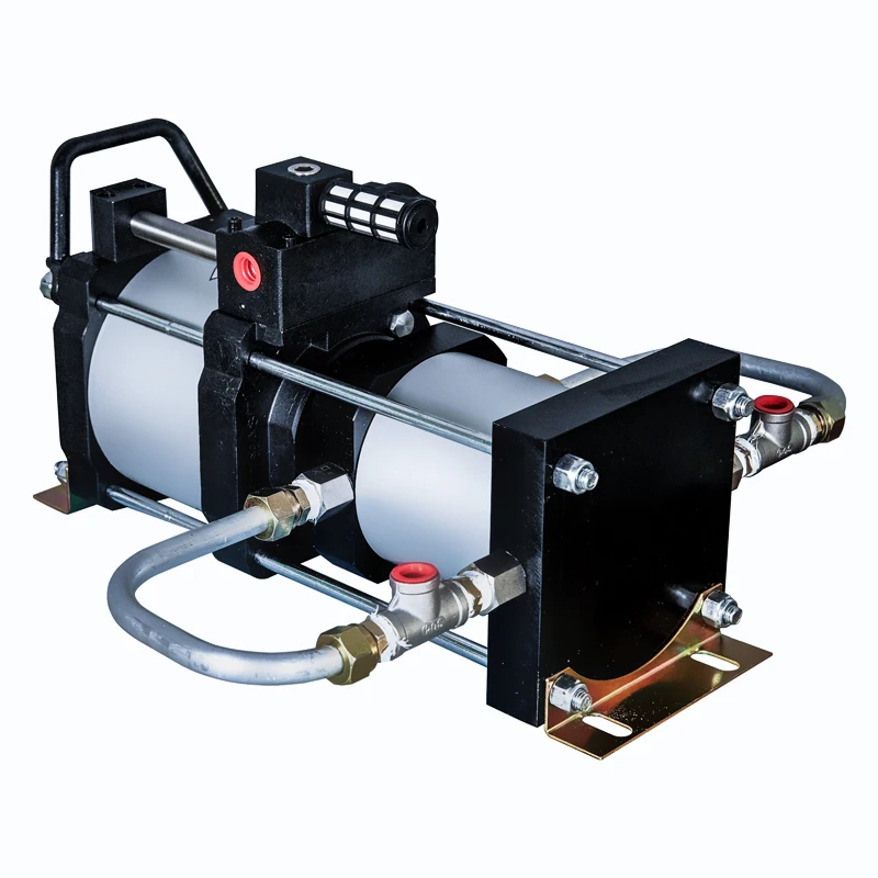 High Efficiency Large Flow 16Bar STA02 Model Pneumatic Gas Booster Pump for Pressure  Testing