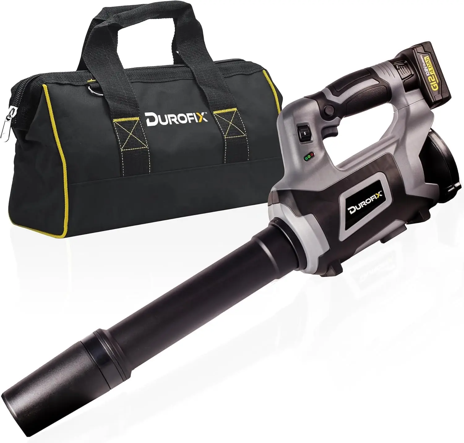 

RZ1282-PG G12 Series 12V Brushless Cordless 8-Speed Compact Blower Kit with 4.0 Ah Battery & Canvas Bag