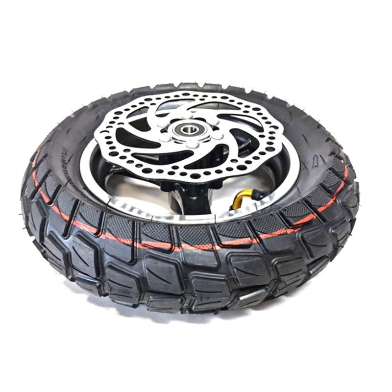 10 Inches Scooter Tire Tubeless Tire Full Wheel With Hub Universal For 10X3.0 255X80 Scooter Tires