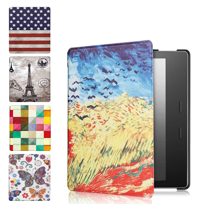 حافظة أندرويد للكمبيوتر اللوحي لأمازون كيندل واحة 2/3 9th 10th Generation 2017 2019 7.0 بوصة تبويب هارد فوندا مسندهات حماية كاملة