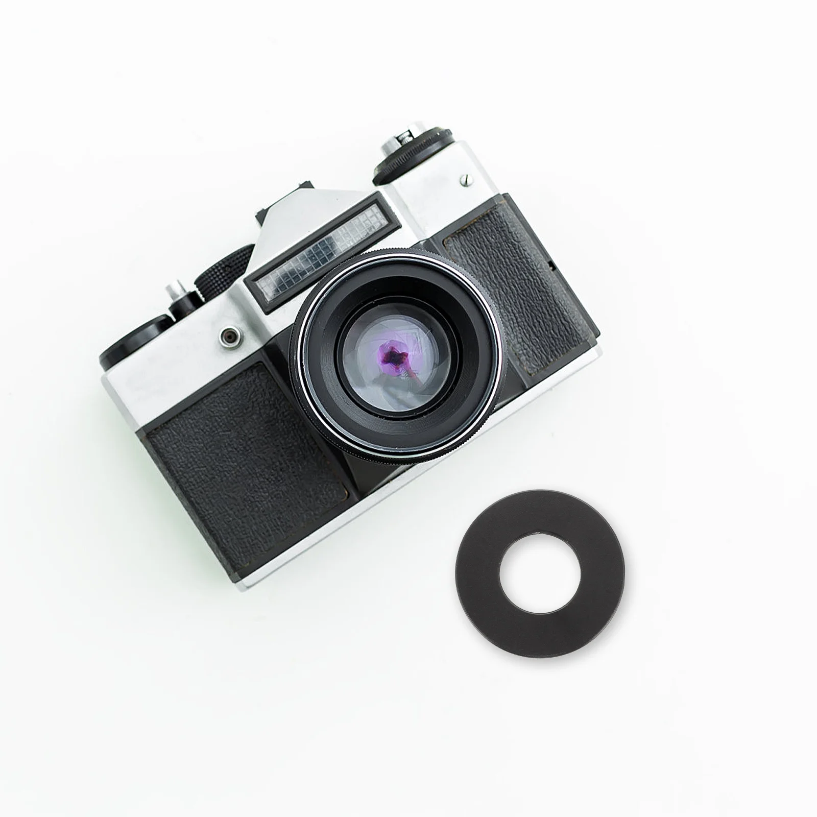 

to M42 Adapter Ring for Microscope Camera System Sturdy Anodized Build Compact Lightweight Structure Compatible with Rms